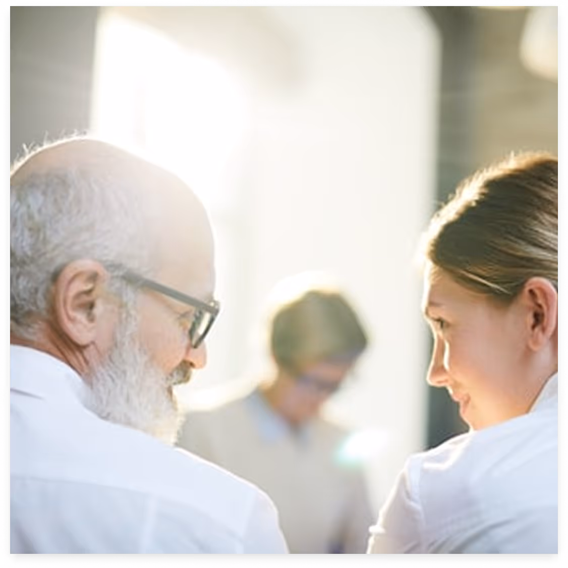 image of networking event attendees (for a legal tech)